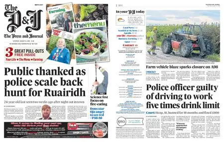 The Press and Journal North East – August 24, 2019