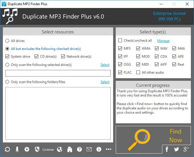 TriSun Duplicate MP3 Finder Plus 6.0 Build 006 Multilingual