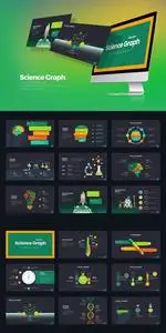 Science Graph PowerPoint, Keynote and Google Slides Template