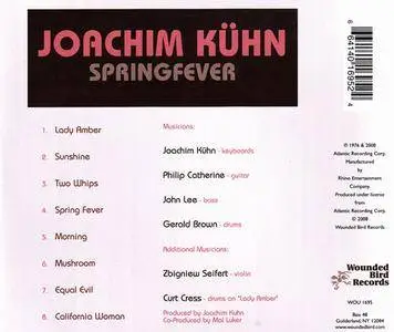 Joachim Kühn - Springfever (1976) {2008 Wounded Bird}