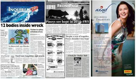 Philippine Daily Inquirer – December 29, 2009