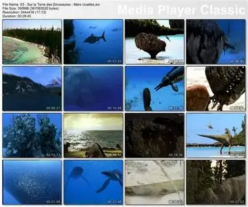 BBC Wildlife Special - Sur la Terre des Dinosaures - Mers cruelles (3/6)