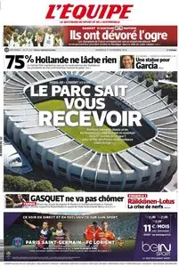L'Equipe du Vendredi 1er Novembre 2013