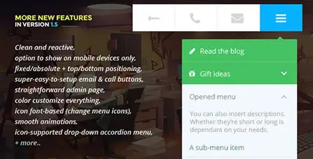 CodeCanyon - Touchy v1.5 - A WordPress mobile menu plugin
