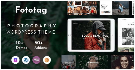 Themeforest - Fototag v1.3.7 - Photography WordPress Theme