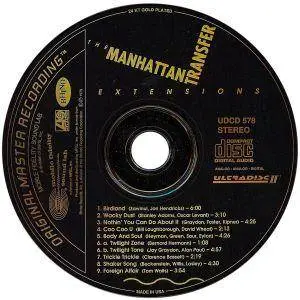 The Manhattan Transfer - Extensions (1979) {MFSL}