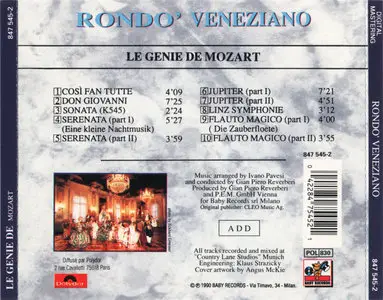 Rondo Veneziano - Le Genie De Mozart (1990)