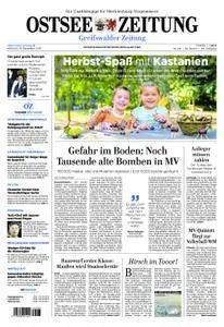 Ostsee Zeitung Greifswalder Zeitung - 19. September 2018