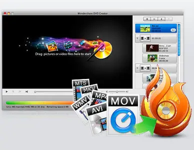 Wondershare DVD Creator for Mac 3.6.4