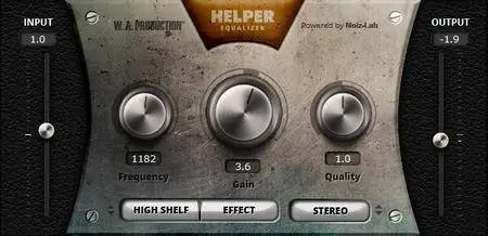 W.A Production - Helper Equalizer WiN OSX