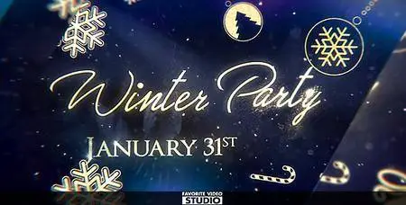 Winter After Party - Project for After Effects (VideoHive)