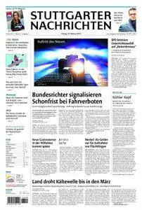 Stuttgarter Nachrichten Stadtausgabe (Lokalteil Stuttgart Innenstadt) - 23. Februar 2018