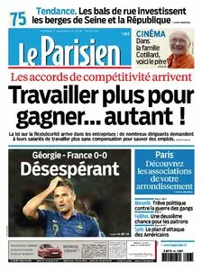  Le Parisien du Samedi 7 Septembre 2013