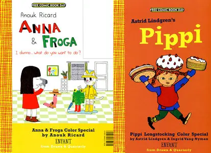 Anna & Froga - Pippi Longstocking Color Special (2013 FCBD)