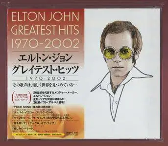 Elton John - Greatest Hits 1970-2002 (2002) [Universal Music UICZ-1072~3, Japan]