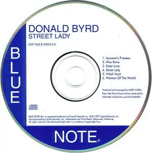 Donald Byrd - Street Lady (1973) {Blue Note Rare Groove Series rel 1997}