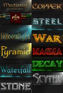 Medieval Photoshop Text Effects