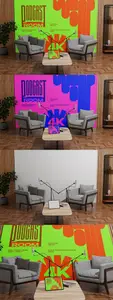 Podcast Room Mockup DWUY9DE