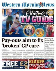 Western Morning News Devon - 21 December 2024