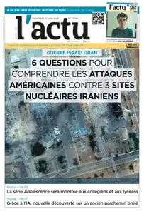 L'Actu - 26 Juin 2025