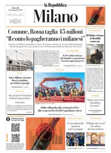 la Repubblica Milano - 30 Gennaio 2025