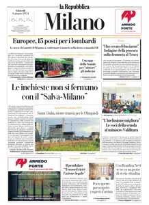 la Repubblica Milano - 6 Giugno 2024