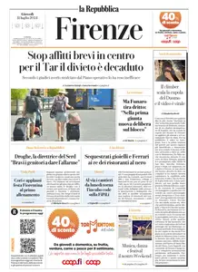 la Repubblica Firenze - 11 Luglio 2024