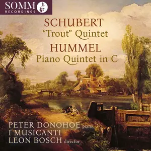 Peter Donohoe - Schubert & Hummel Piano Quintets (2025) [Official Digital Download 24/96]
