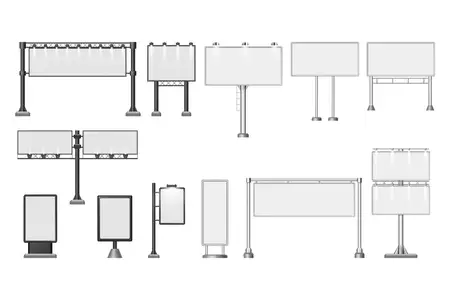 EE - Billboard for advertising, outdoor board YTRWWYK