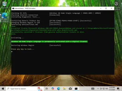 Windows 10 22H2 build 19045.6093 (x64)  AIO 16in1 Preactivated July 2025