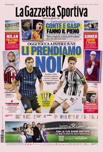 La Gazzetta dello Sport - 31 Agosto 2025