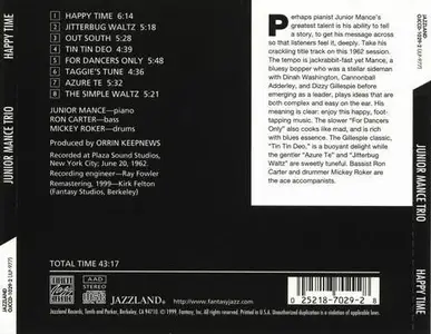 Junior Mance Trio - Happy Time (1962)