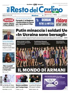 Il Resto del Carlino Modena - 6 Settembre 2025