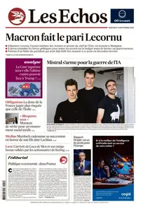 Les Echos du Mercredi 10 Septembre 2025