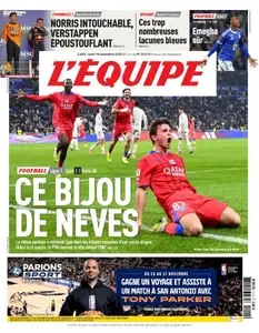 L’equipe du Lundi 10 Novembre 2025