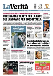 La Verita - 5 Ottobre 2025
