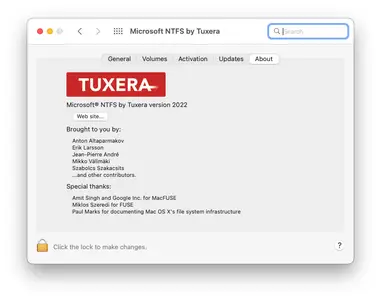 Microsoft NTFS for Mac by Tuxera 2022 Multilingual