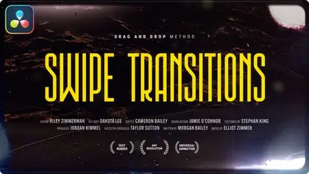 Swipe Transitions For Davinci Resolve Y693FDD