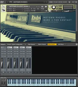 PastToFutureReverbs Motown Rhodes Mark 2 for KONTAKT! KONTAKT