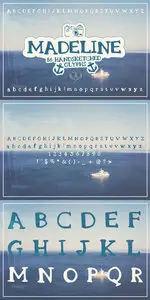 Madeline Handsketched Font
