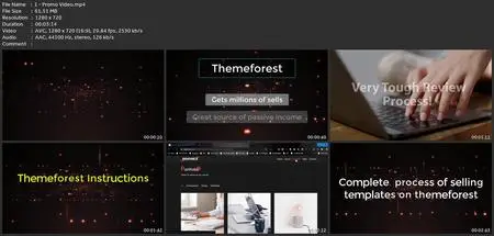 Front End Web Development-How To Sell On Themeforest & Earn