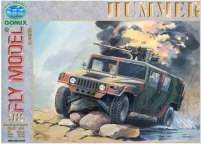 (papermodel). [Fly Model 098] - Hummer