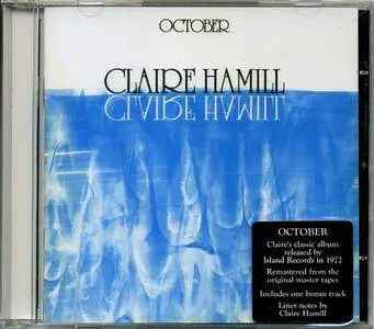 Claire Hamill - October (1973) Remastered Reissue 2008