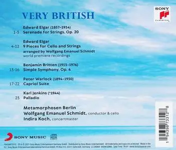 Wolfgang Emanuel Schmidt, Metamorphosen Berlin - Very British: Elgar, Britten, Warlock, Jenkins (2021)