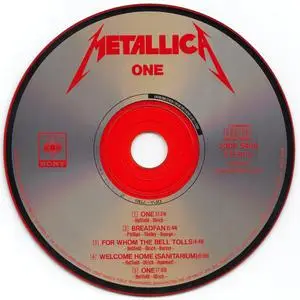 Metallica - One (Japan CD5) (1989 (EP) {CBS Sony}