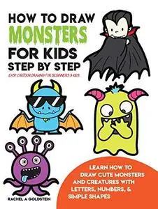 How to Draw Monsters for Kids Step by Step Easy Cartoon Drawing for Beginners & Kids