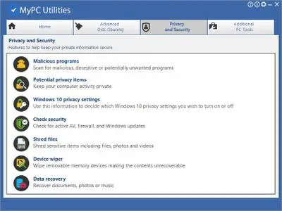 MyPC Utilities 7.1.0.0