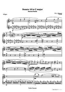 Sonata Facile - First movement