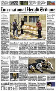 International Herald Tribune August 19 2010
