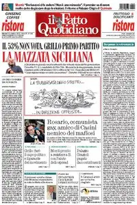 Il Fatto Quotidiano (30-10-12)